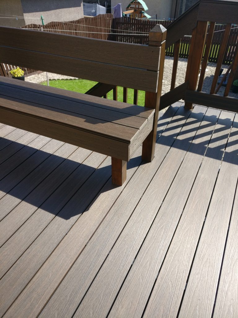 Can you power wash composite decking