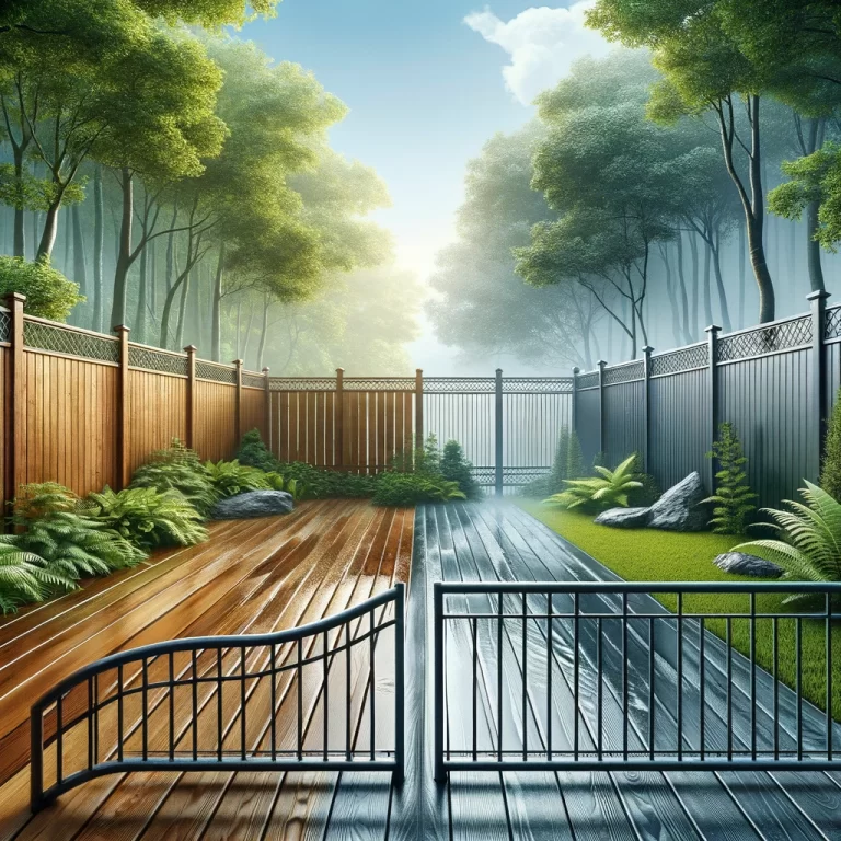 Are metal fences more expensive than wood